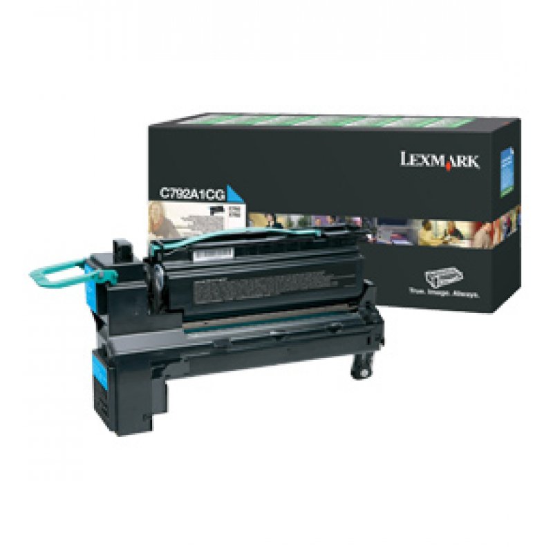 Lexmark C792A1CG Cartouche de toner 1 pièce(s) Original Cyan