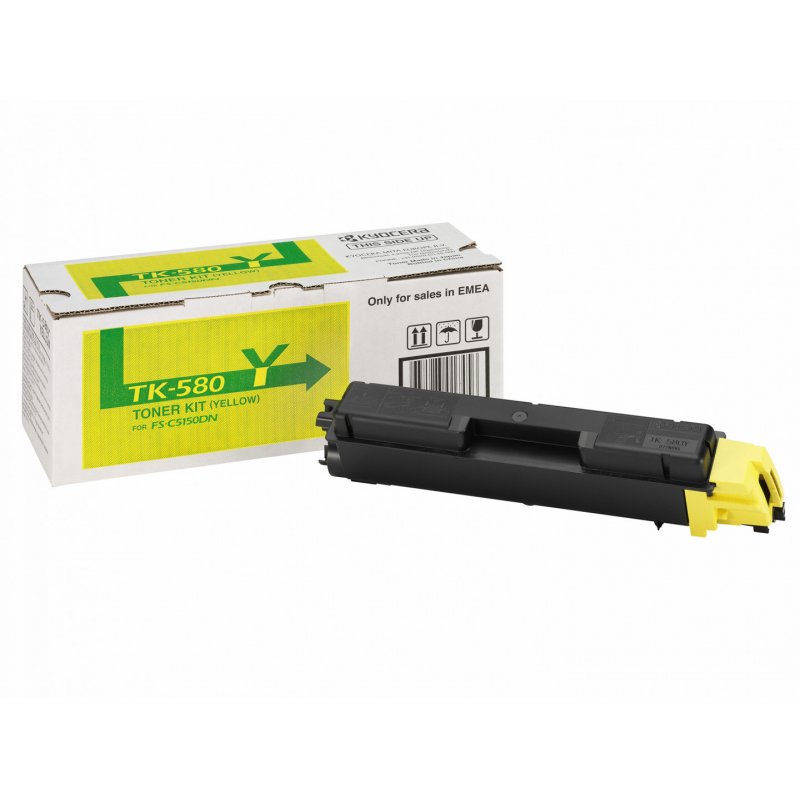 KYOCERA compatible Toner pour KYOCERA compatible/mita FS-C5150DN, jaune