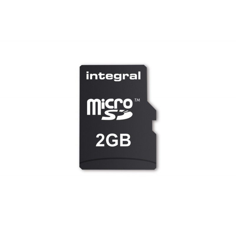 Micro SD Card 2GB w/Adapter to SD Card