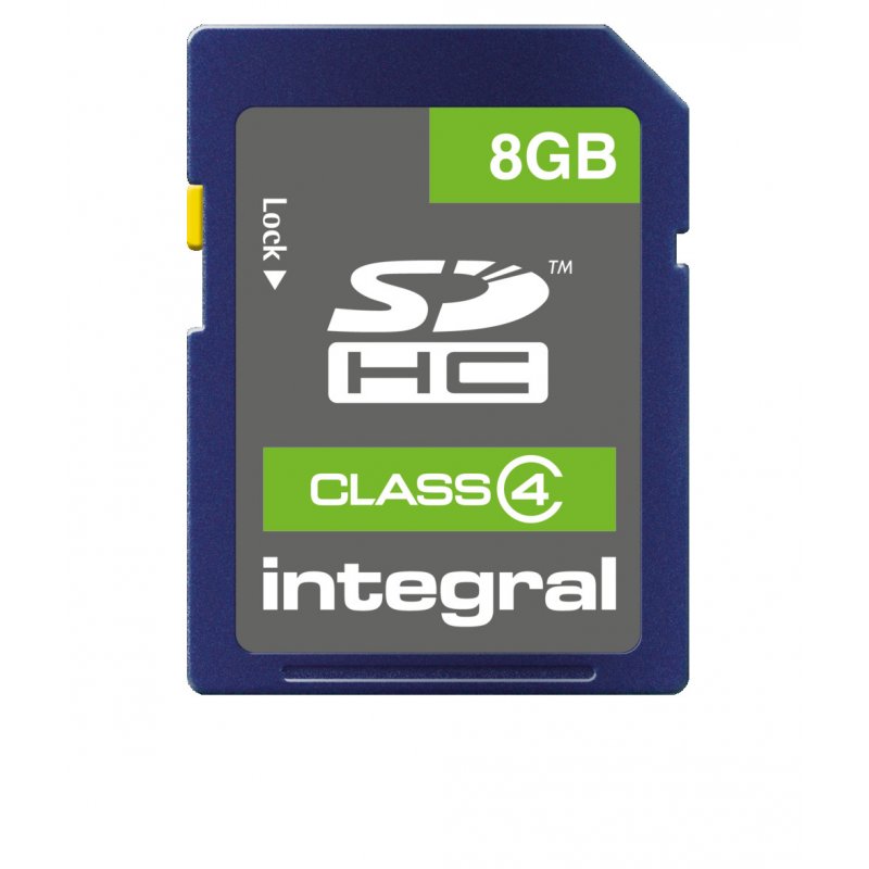 SDHC Card 8GB - Class 4