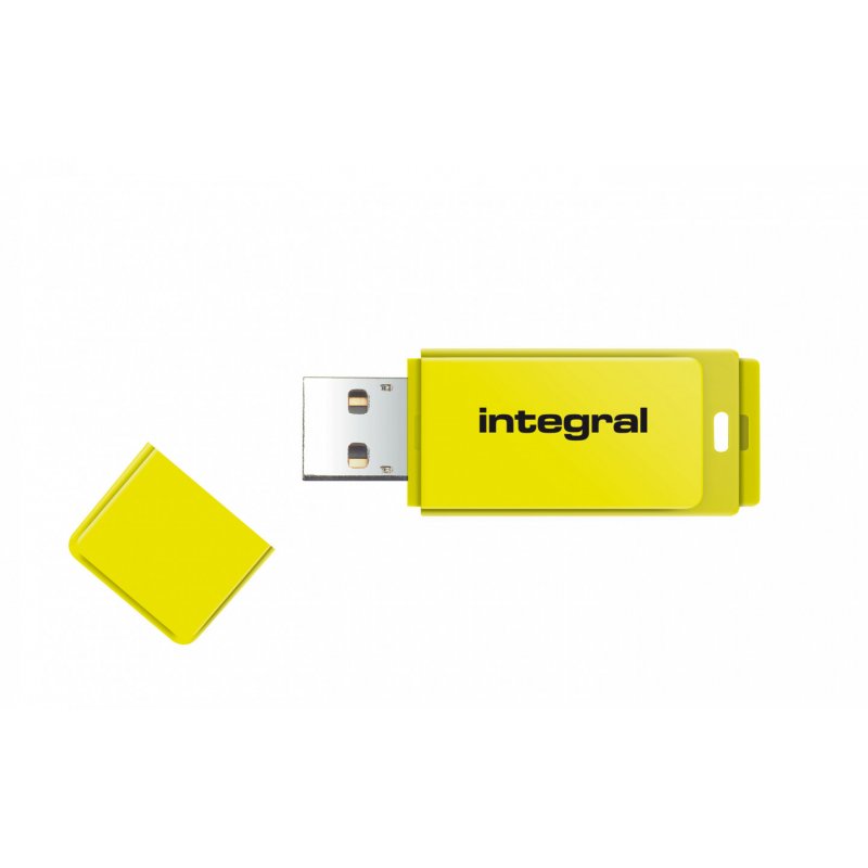 Integral 32GB USB2.0 DRIVE NEON YELLOW lecteur USB flash 32 Go USB Type-A 2.0 Jaune