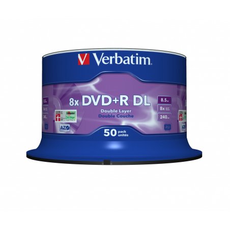 DVD+R/8.5GB 8X MATT SILVER SURFACE