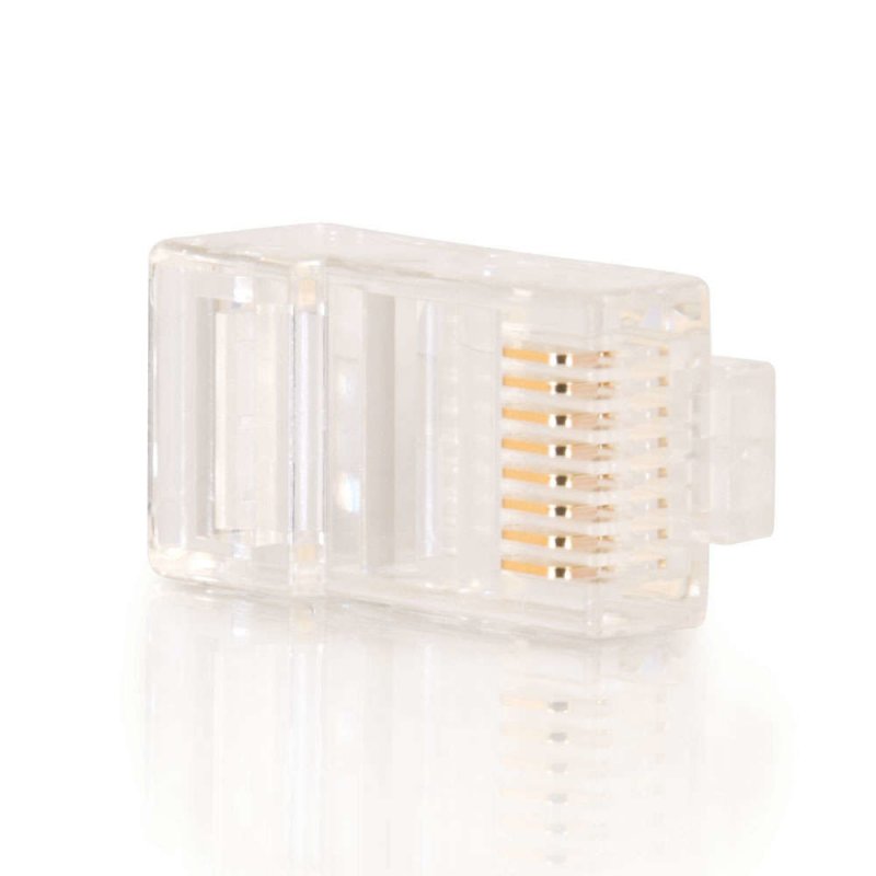 C2G 88123 connecteur de fils RJ-45 Blanc