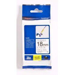 Brother TZe-FX241 ruban d'étiquette Noir sur blanc TZ