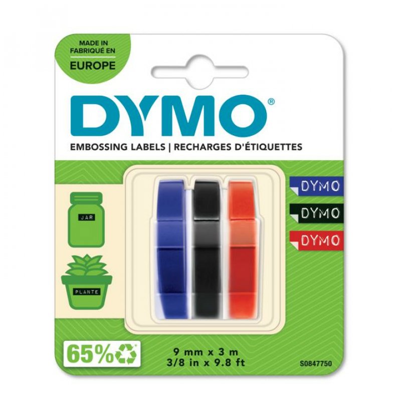 DYMO 3D label tapes ruban d'étiquette