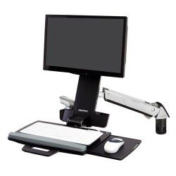 Ergotron Styleview Sit-Stand Combo Arm 61 cm (24") Aluminium Mur