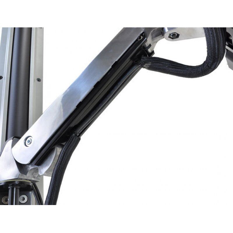 Ergotron StyleView Sit-Stand Combo System with Worksurface 61 cm (24") Aluminium Wall