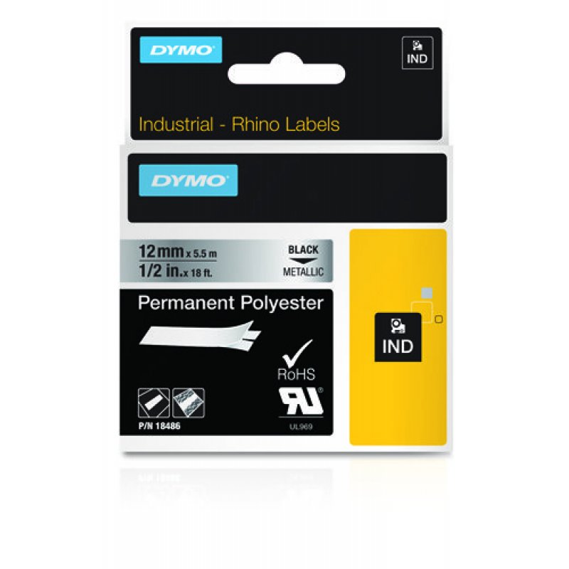 DYMO Polyester Permanent IND