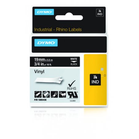 DYMO IND Vinyl Labels