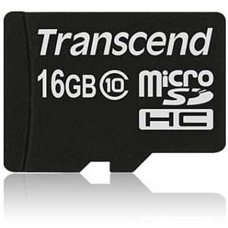 Transcend microSDXC/SDHC Class 10 16GB