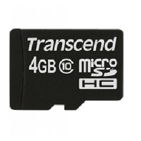 Transcend microSDXC/SDHC Class 10 4GB