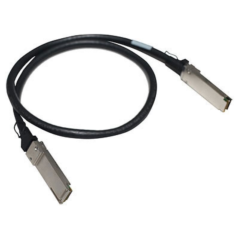 HPE X240 40G QSFP+/QSFP+ 1m networking cable Black