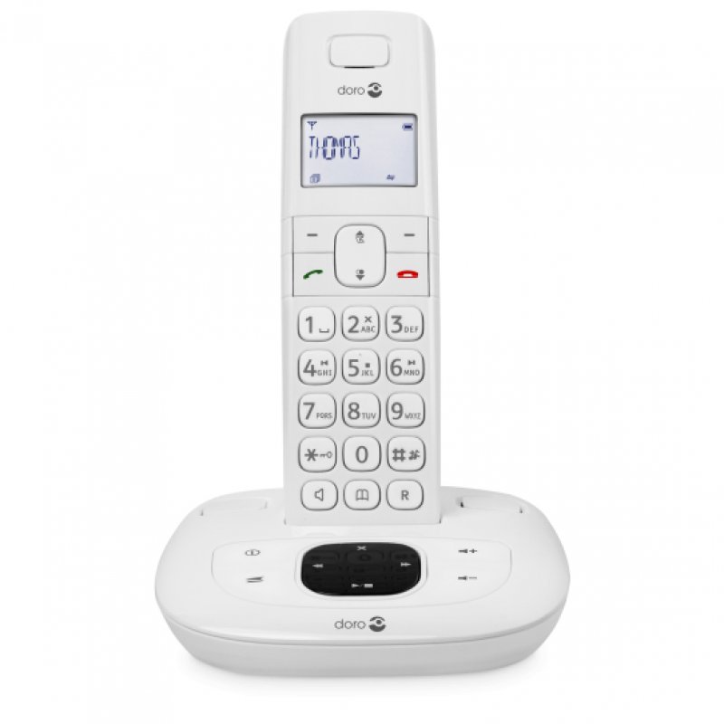 Doro Comfort 1015 Téléphone DECT Identification de l'appelant Blanc