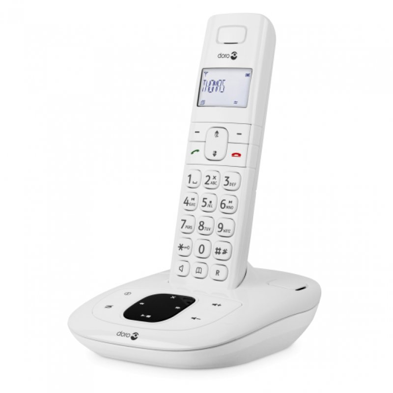 Doro Comfort 1015 Téléphone DECT Identification de l'appelant Blanc