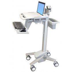 Ergotron StyleView EMR Laptop Cart White Notebook Multimedia cart