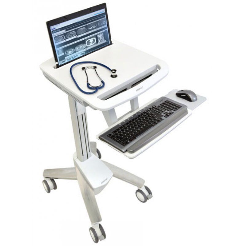 Ergotron StyleView EMR Laptop Cart Blanc Ordinateur portable Panier multimédia