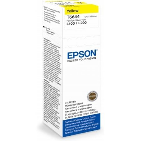 Epson compatible C13T66444A Cartouche d'encre Jaune