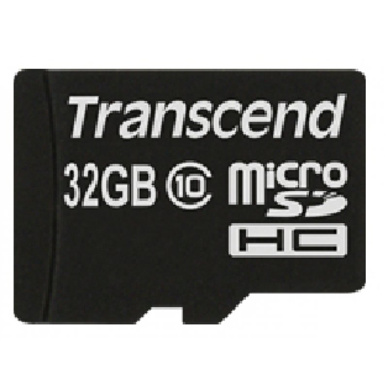 Transcend microSDXC/SDHC Class 10 32GB with Adapter