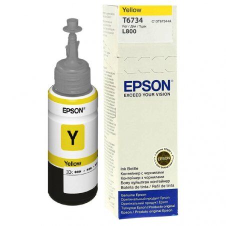 T6734 YELLOW INK BOTTLE 70ML