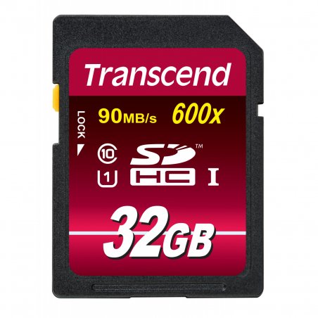 Transcend 32GB SDHC CL 10 UHS-1 32 Go MLC Classe 10