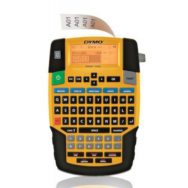 DYMO Etiqueteuse "RHINO 4200 Kit coffret", clavier Azerty
