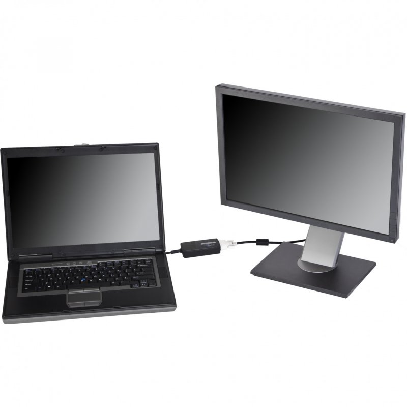 STOCK1 - Targus USB 3.0 SuperSpeed Multi Video adaptateur graphique USB 2048 x 1152 pixels Noir