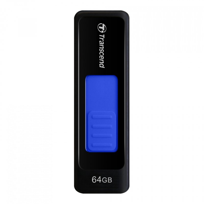 Transcend JetFlash elite JetFlash 760, 64GB lecteur USB flash 64 Go USB Type-A 3.2 Gen 1 (3.1 Gen 1) Noir, Bleu