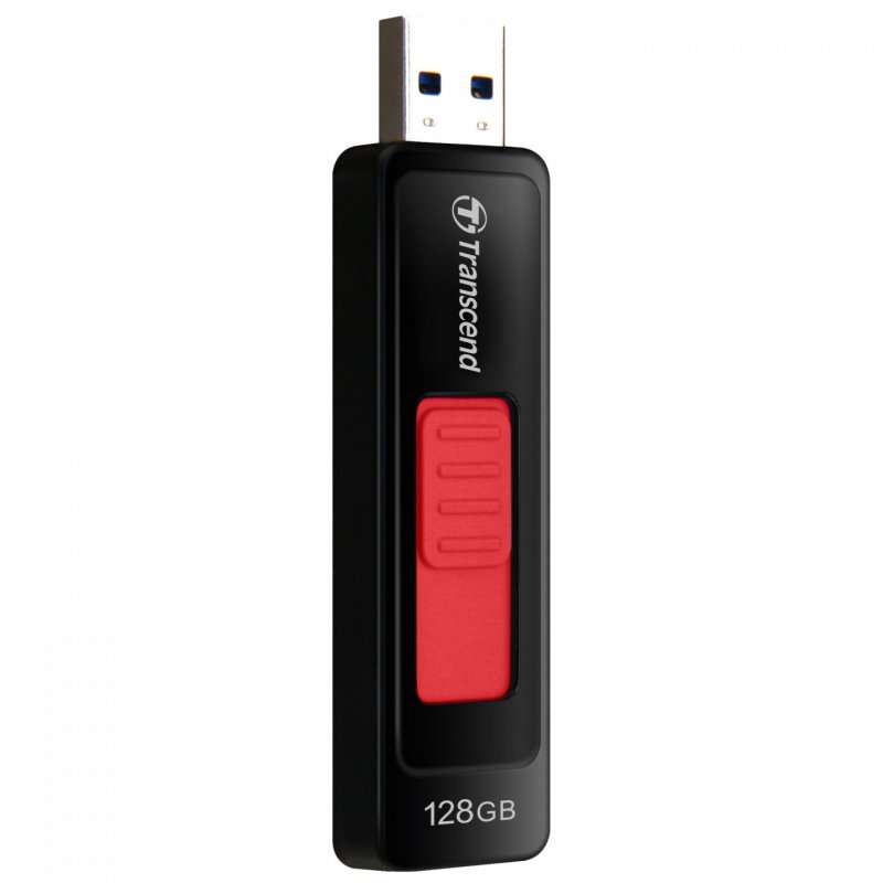 Transcend JetFlash elite JetFlash 760, 128GB lecteur USB flash 128 Go USB Type-A 3.2 Gen 1 (3.1 Gen 1) Noir, Rouge