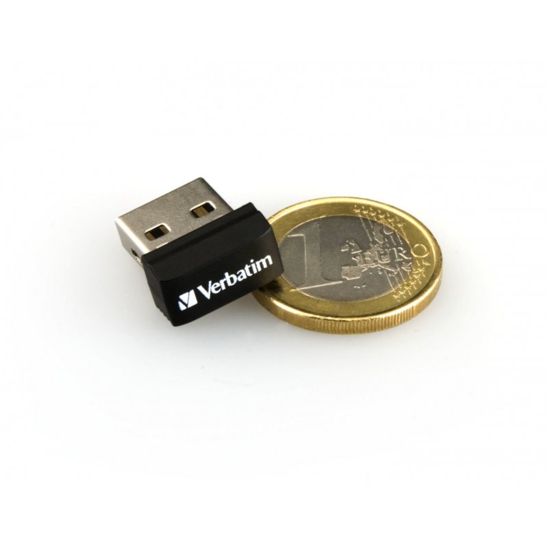 Verbatim Store 'n' Stay NANO - USB Drive 16 GB - Black