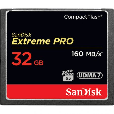 SanDisk 32GB Extreme Pro CF 160MB/s 32 Go CompactFlash