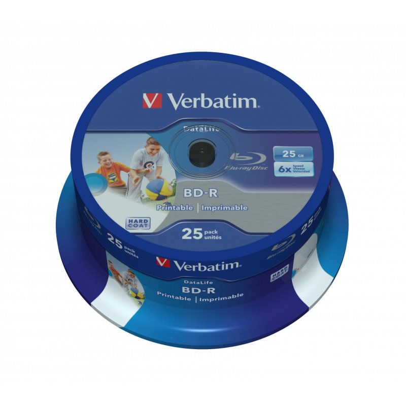 Verbatim 43811 disque vierge Blu-Ray BD-R 25 Go 25 pièce(s)