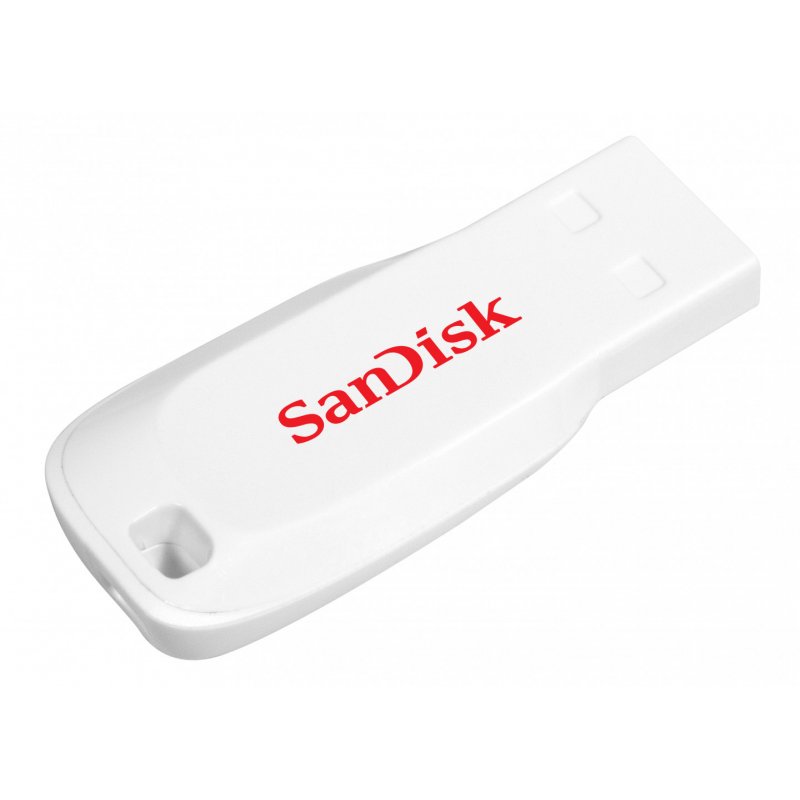 SanDisk Cruzer Blade lecteur USB flash 16 Go USB Type-A 2.0 Blanc