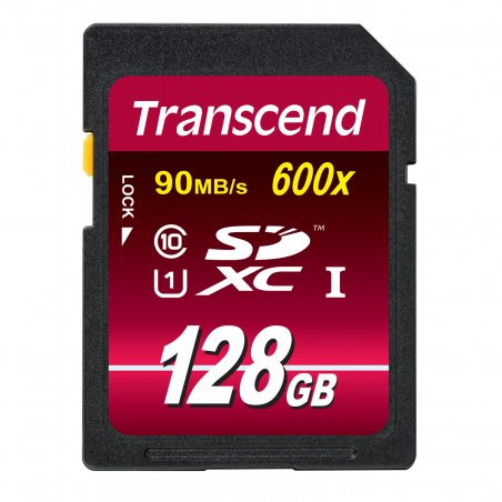 Transcend TS128GSDXC10U1 mémoire flash 128 Go SDXC MLC Classe 10
