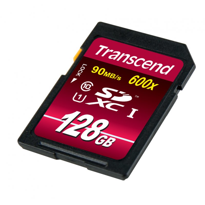 Transcend TS128GSDXC10U1 mémoire flash 128 Go SDXC MLC Classe 10