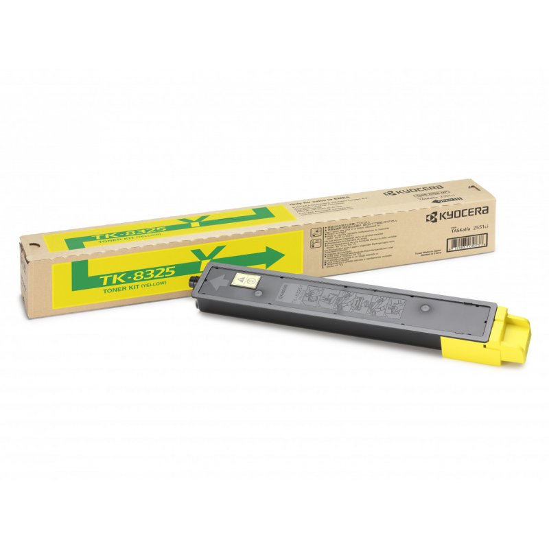 KYOCERA TK-8325Y Cartouche de toner 1 pièce(s) Original Jaune