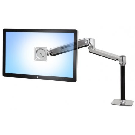 Ergotron LX Series LX HD Sit-Stand 116,8 cm (46") Aluminium Bureau