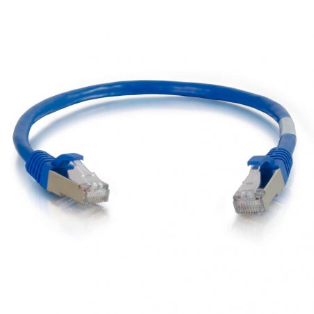 C2G Cat6a SSTP 20m câble de réseau Bleu S/FTP (S-STP)