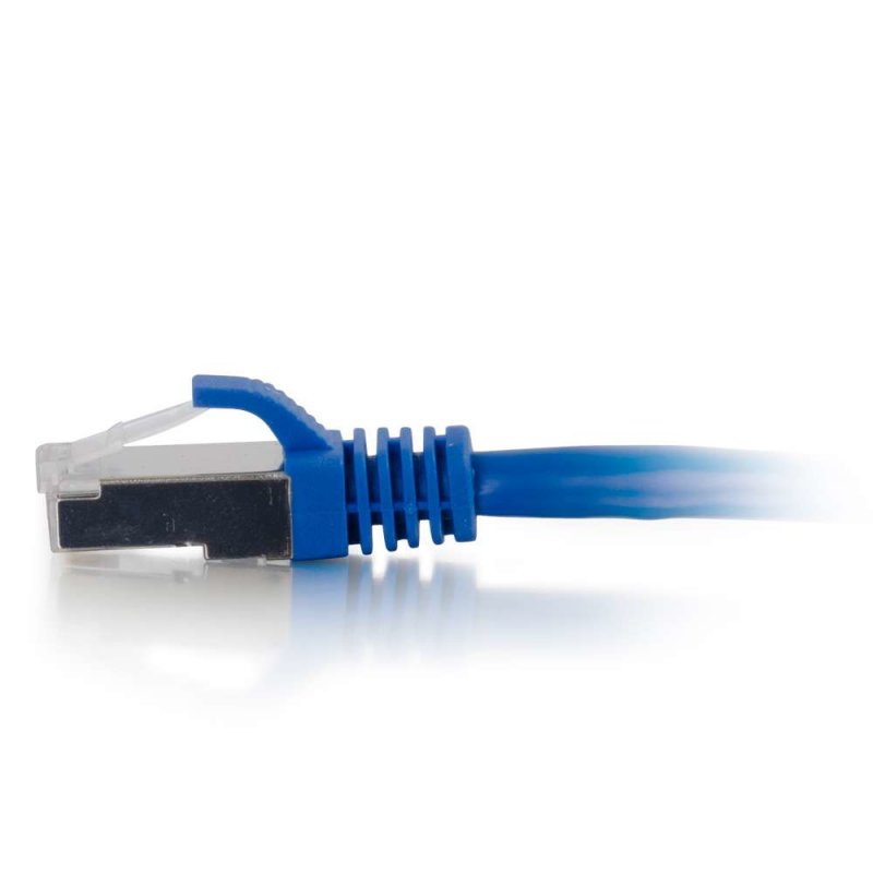 Cbl/20m CAT6A Shielded Patch Cable Blue