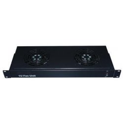 1U Fan unit with 2 fans