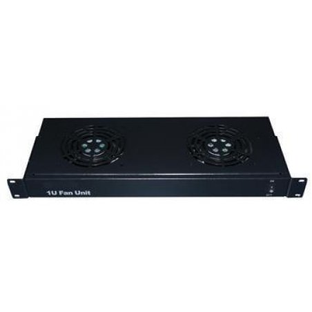 1U Fan unit with 2 fans