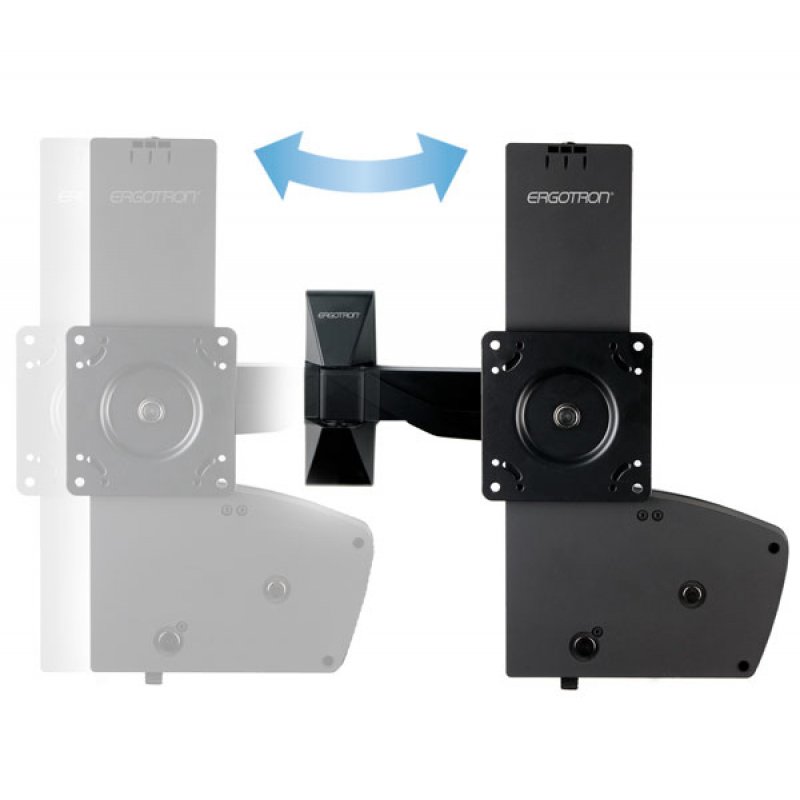 Ergotron 61-113-085 monitor mount / stand 106.7 cm (42") Black Wall