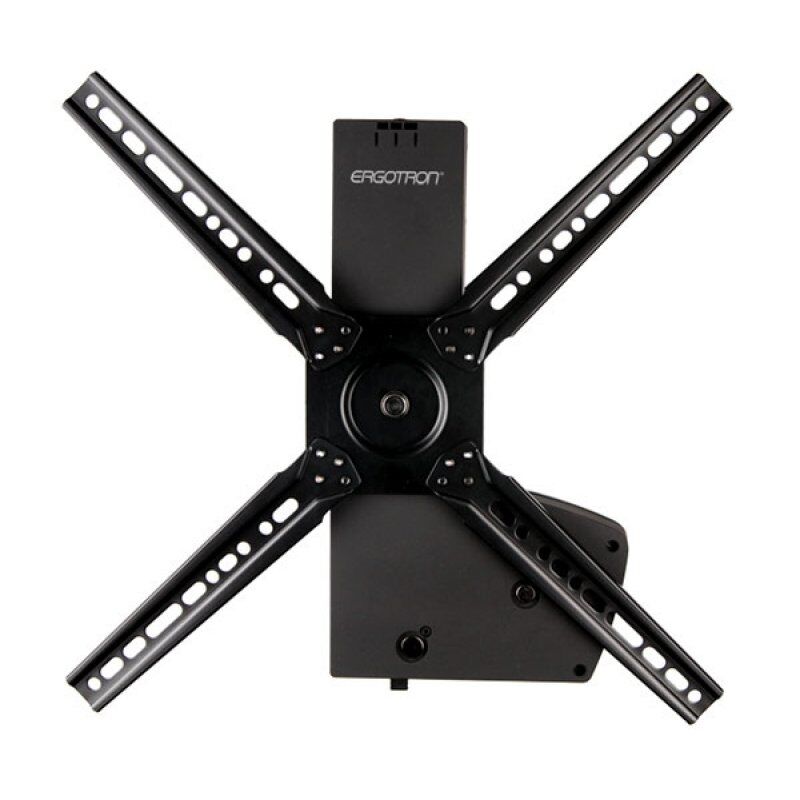 Ergotron 61-113-085 support d'écran plat pour bureau 106,7 cm (42") Noir Mur