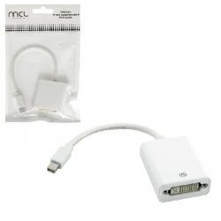 MCL CG-293CZ câble vidéo et adaptateur 0,1 m Mini DisplayPort DVI Blanc