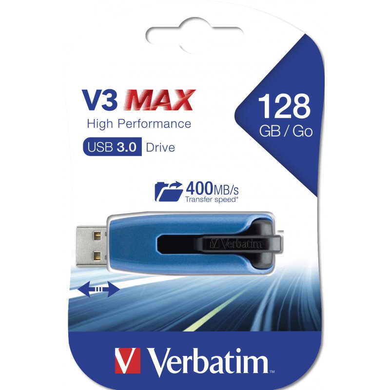 Verbatim Clé USB V3 MAX de 128 Go
