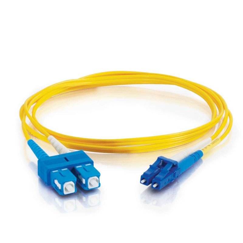 C2G 85587 câble de fibre optique 2 m LC SC OFNR Jaune