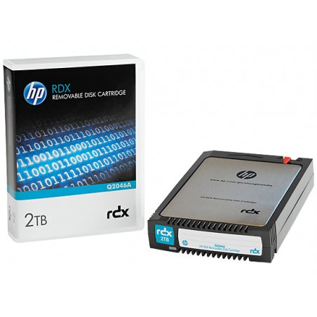HPE RDX 2TB Cartouche RDX 2 To