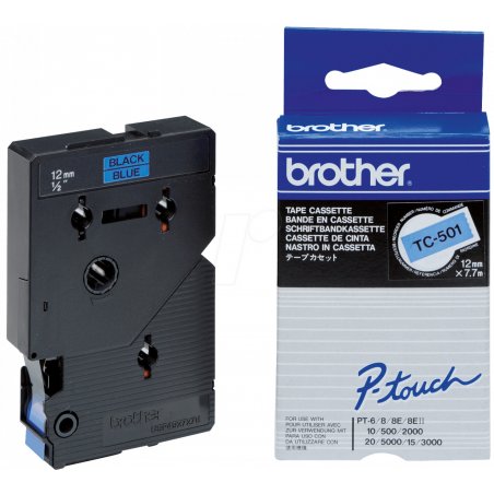 brother TC-Tape TC-501 cassette à bande, Largeur de