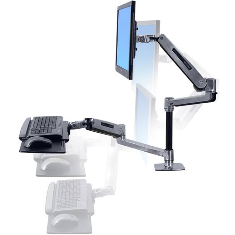 Ergotron 45-405-026 desktop sit-stand workplace