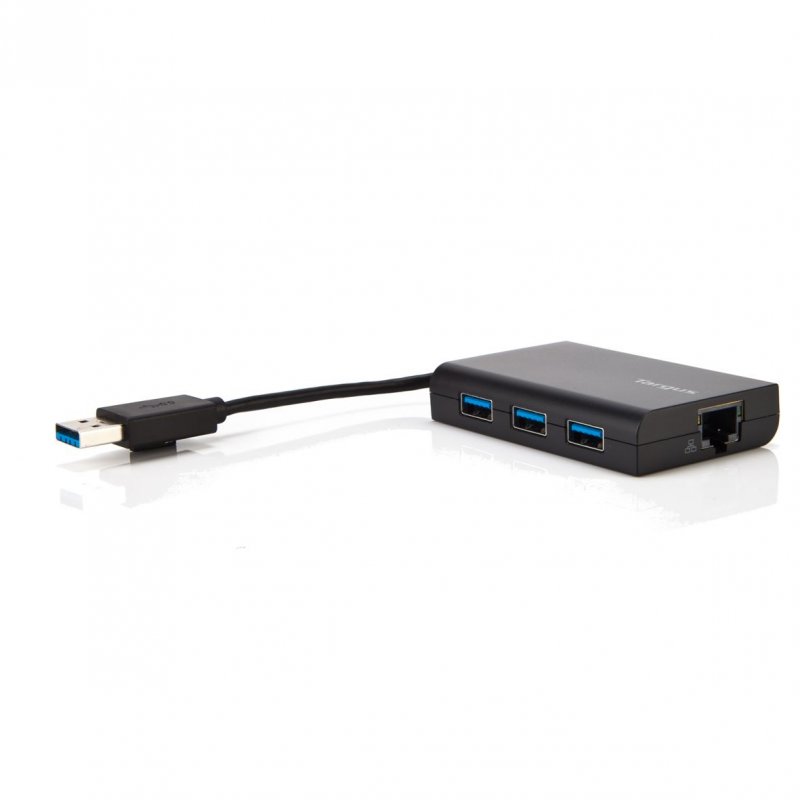 Targus ACH122EUZ hub & concentrateur USB 3.2 Gen 1 (3.1 Gen 1) Type-A Noir