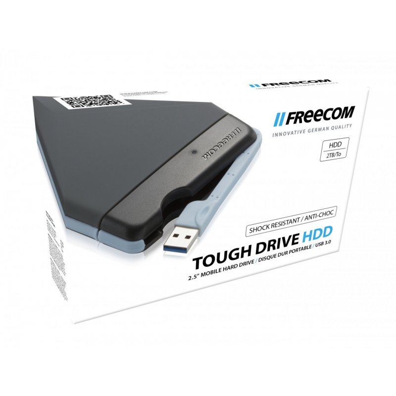 Freecom Tough Drive external hard drive 2 TB Grey